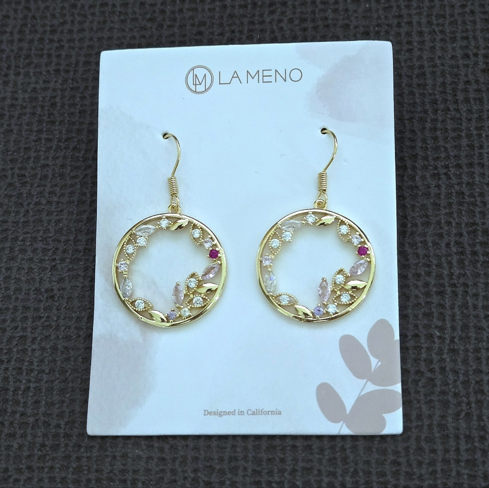 La Meno "Secret🤫 Garden💐" Earrings - Picture 10 of 16
